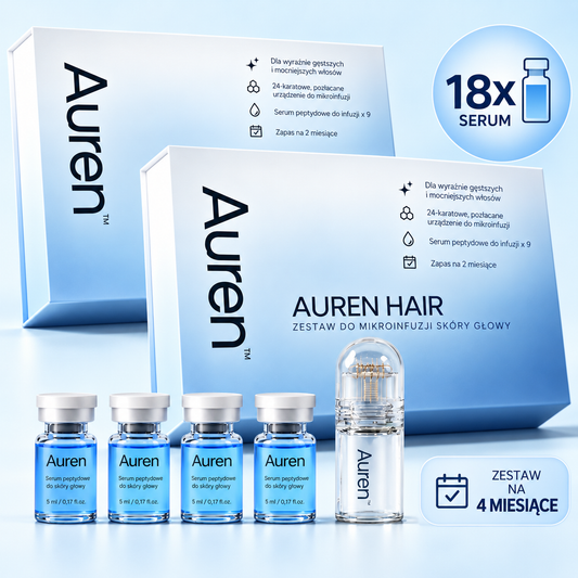 Auren Hair Zestaw do Mikroinfuzji (4msc)